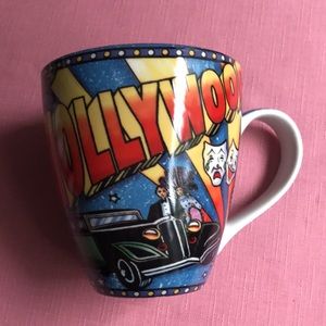 NWT Hollywood Los Angeles California Ceramic Mug Circa 2006 Large by KWC